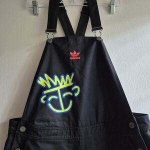 Adidas Overalls Love Unites Black Small Neon